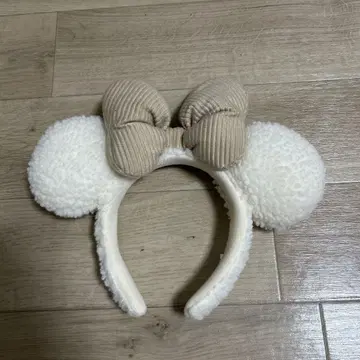 미니 퍼 머리띠