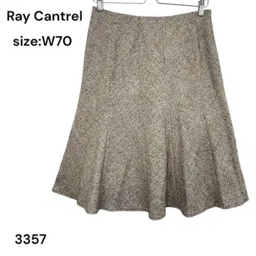 레이 캔트렐 Ray Cantrel 스커트 무릎 기장 M 라메