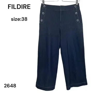 FILDIRE  팬츠 데님 스트레치 38 허리밴딩