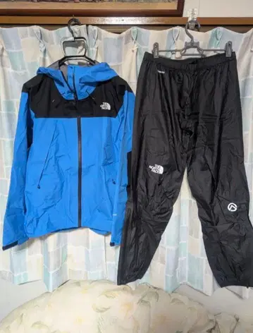 THE NORTH FACE 우비 상하의 세트 고어텍스 M 사이즈
