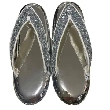 기온 나이토 코토리 실버 글리터 조리 KAPUKI 신데렐라