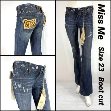 Miss Me 미스미 새상품 미사용 사이즈 23 부츠컷 스트레치 64cm
