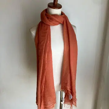[ MUJI ] 부드러운 대형 실크 혼방 숄
