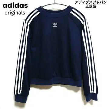 새상품급 아디다스 오리지널스 TRF CREW SWEAT S 사이즈