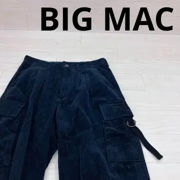 BIG MAC 빅맥 2 턱 코듀로이 카고 팬츠