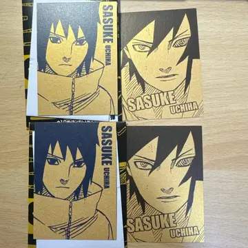 NARUTO 점프샵 봄 컬렉션 황금 카드 컬렉션 우치하 사스케