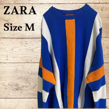 [ 새상품급 ] ZARA 니트 스웨터 멀티 컬러