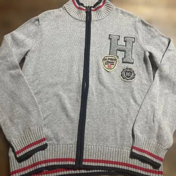 TOMMYHILFIGER 타미힐피거 ZIPUP 가디건 그레이 S 사이즈