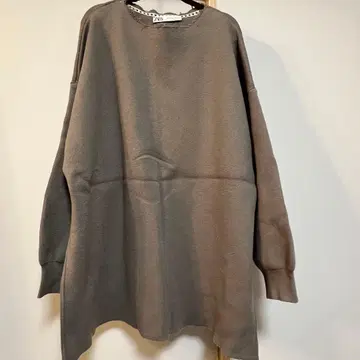 ZARA 그레이 오버 사이즈 상의