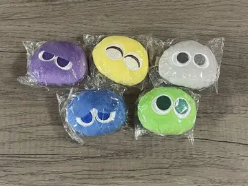 뿌요뿌요 봉제 인형 클립 5종 세트