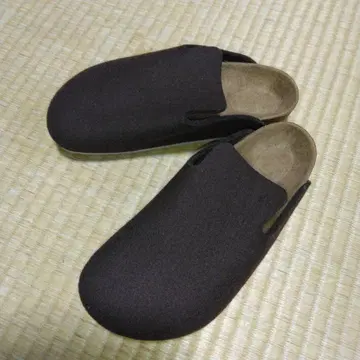 미사용 새상품 단스코 샌들 룸슈즈 브라운 37 24.5cm