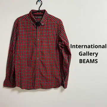 [ 4613 ] International Gallery 체크 무늬 셔츠