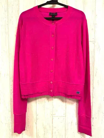 MARC JACOBS 핑크 가디건 L 사이즈