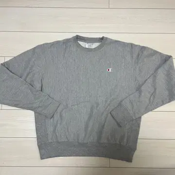 Champion Reverse Weave 맨투맨 L 사이즈 그레이