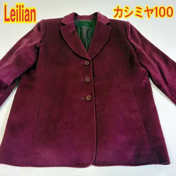 [ 새상품급 ] Leilian 레리안 테일러드 자켓 캐시미어 100% L