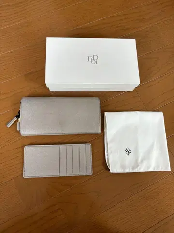 에포이 여성용 장지갑 카드 케이스 포함 베이지