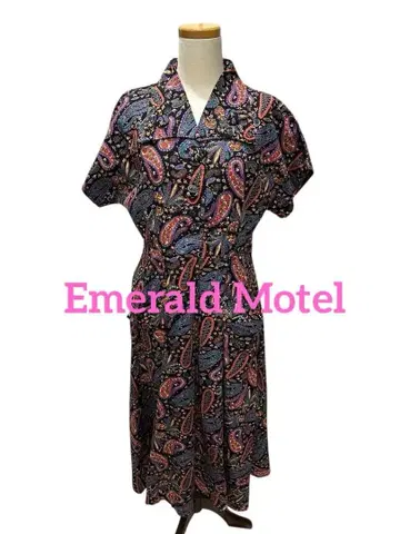 새상품급 Emerald Motel 롱 원피스