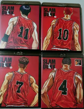 애니메이션 슬램덩크 초회 한정판 BluRayBOX 1권~4권