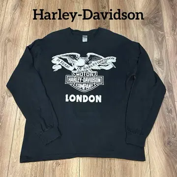 할리 데이비슨 롱티 구제 의류 빈티지
