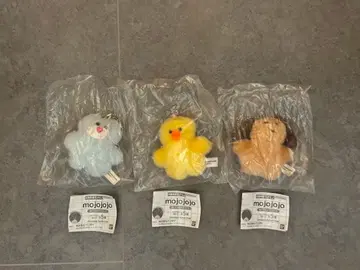 mojojojo 캡슐 토이 봉제 인형 마스코트 3개 세트