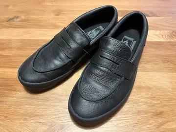 [컨디션 최상] VANS 블랙 슬립온 로퍼 스니커즈