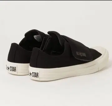 ALL STAR 블랙 스니커즈 벨크로 테이프
