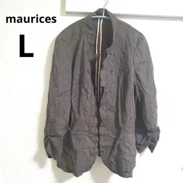 maurices [ L ] 노카라 더블 브레스트 자켓