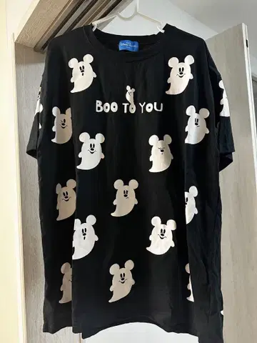 Boo to you 미키 고스트 티셔츠 디즈니 할로윈 2025