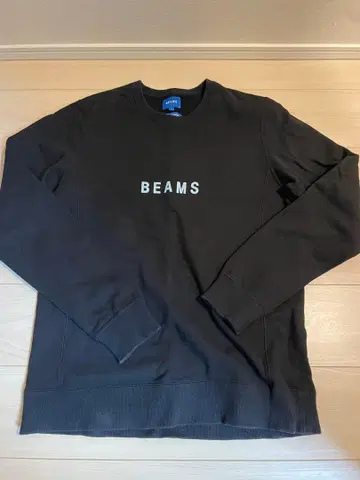 BEAMS 블랙 L 사이즈