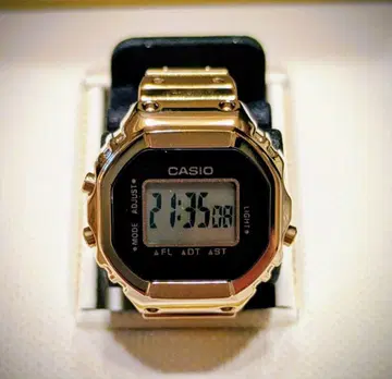 CASIO 링 워치 골드