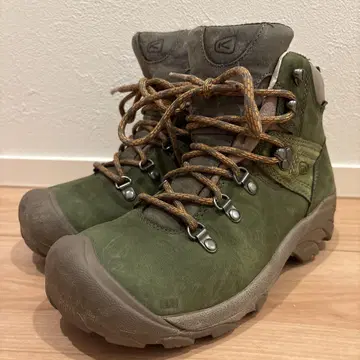 KEEN 킨 트레킹 슈즈 25.0cm 올리브 그린