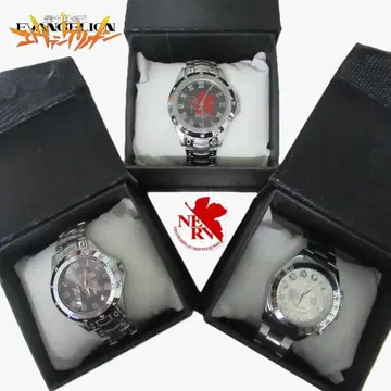 [미사용] 에반게리온 NERV 손목시계 3개 세트