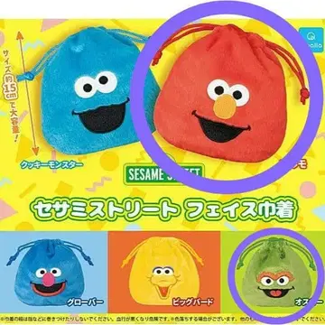 세서미 스트릿 페이스 복조리 엘모 오스카 가챠
