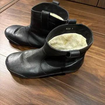 Bliite 블랙 가죽 부츠 L 사이즈