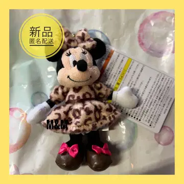 [브라운/봉제 인형 참] 레오파드 무늬 미니 디즈니