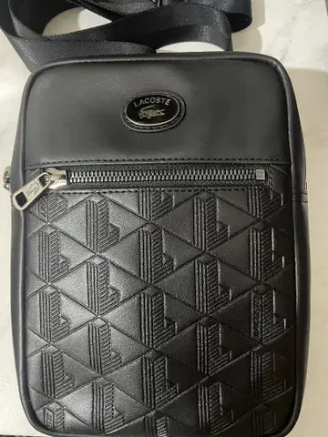 LACOSTE 블랙 숄더백