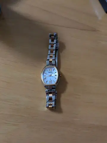정크제품 SEIKO 세이코 루키아 솔라 손목시계