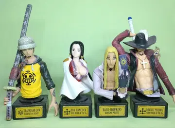 ONE PIECE 원피스 상반신 피규어 STATUE 4개 세트