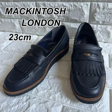 미사용급 MACKINTOSH LONDON 프린지 코인 로퍼 23