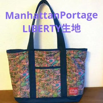 맨해튼 포티지 LIBERTY 패브릭 토트백.USED