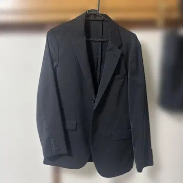 블랙 테일러드 자켓