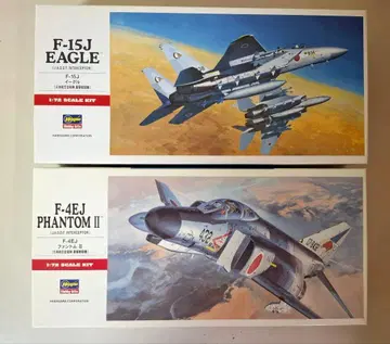 하세가와 F-15J 이글 & F-4EJ 팬텀II 2개 세트