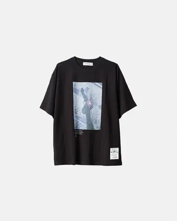 새상품 계속 한밤중이면 좋을 텐데. 미러 슈터 T셔츠 블랙 XXL