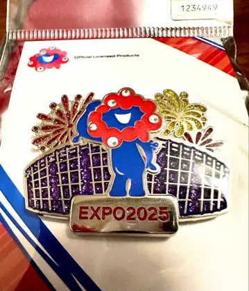 박람회 expo2025 미야쿠미야쿠 불꽃놀이 대지붕 반지 핀 배지 핀즈