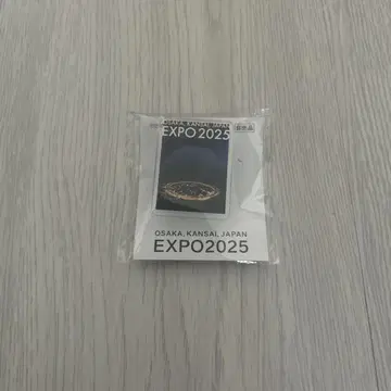 EXPO2025 핀 배지 OSAKA, KANSAI, JAPAN 대지붕 링