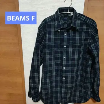 BEAMS F 체크 셔츠