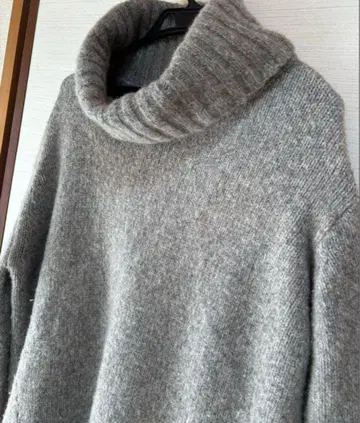 DouDou 터틀 넉넉한 따뜻한 니트