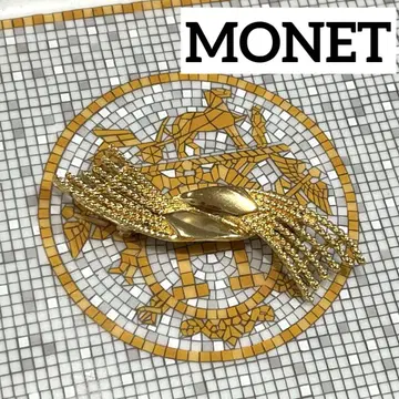 Mone 브로치 빈티지 골드