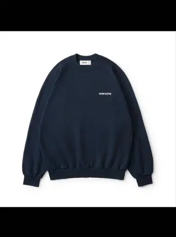 everyone 맨투맨 original logo crew sweat