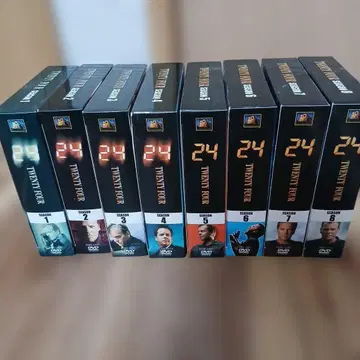 24 DVD 박스 세트 시즌 1-8